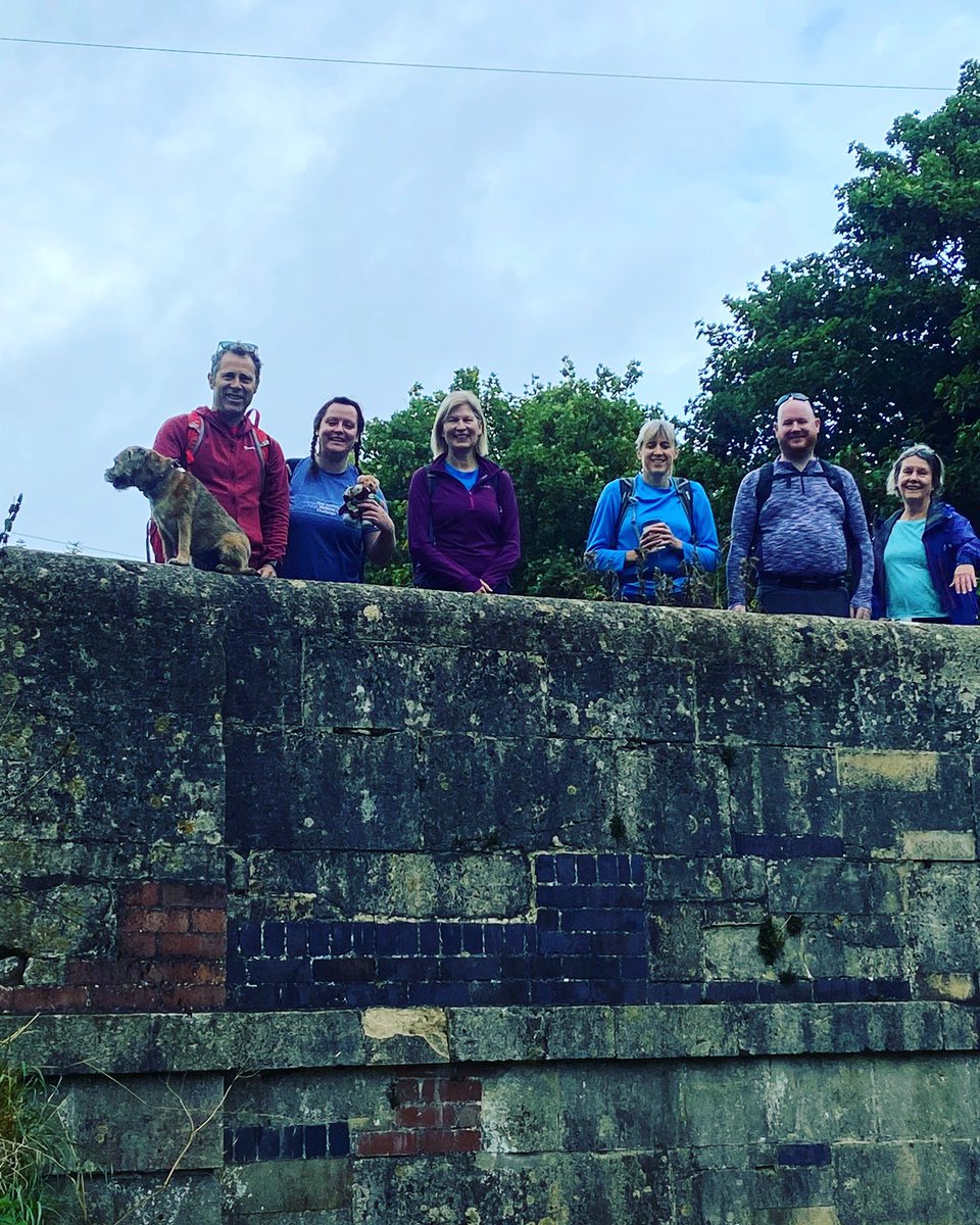 Delayed starting pics from today - thankfully the weather picked up #gjwalks #nbtproud