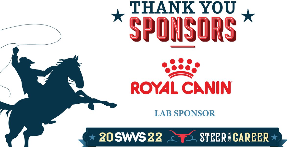 SWVS's tweet photo. We would like to thank @RoyalCanin for their Lab Sponsorship of #SWVS22! https://t.co/mS3oZWj2BJ