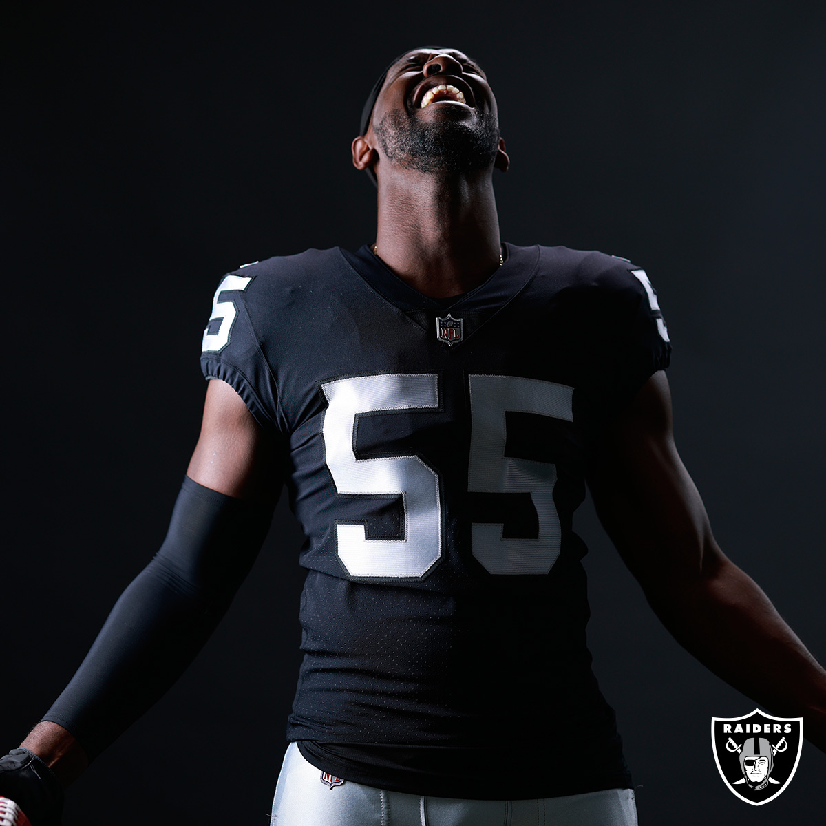 Raiders's tweet photo. Scream if you're ready for Sunday! 🗣 

@chanjones55 | #RaiderNation https://t.co/v7SStoi2ls