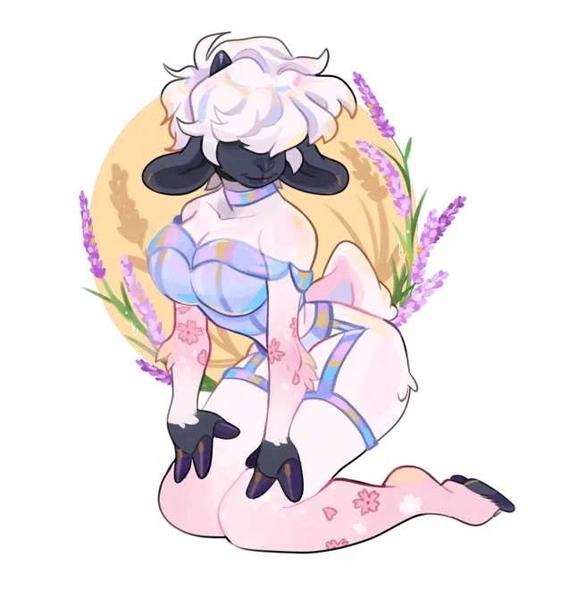 Floral Pinups350 -- Can be even more SFW (any outfit) -- You pick the flowers! More info in thread. 