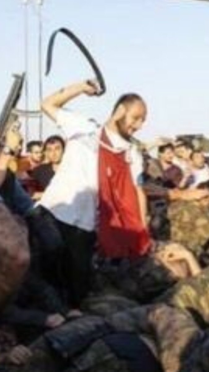 KaranliginKizi7's tweet photo. SEN....
#DEMOKRASİYE SAHİP ÇIKMADIN !?
İŞTE BU #VAHŞETE ve
#TATBİKAT YALANIYLA #KÖPRÜYE GÖTÜRÜLEN
SİLAHSIZ MASUM #ASKERİ
ÖĞRENCİLERİN #SADAT ve #IŞİD TERÖRİSTLERİNCE #VAHŞİCE ÖLDÜRÜLEN BU
#VAHŞETE SAHİP ÇIKTIN !?
ŞİMDİ #MUTLUMUSUN !?
#VAHŞETİ KORUMA! #ÖDÜLÜNÜ ALDIN MI !? https://t.co/qvgIdBtKHK
