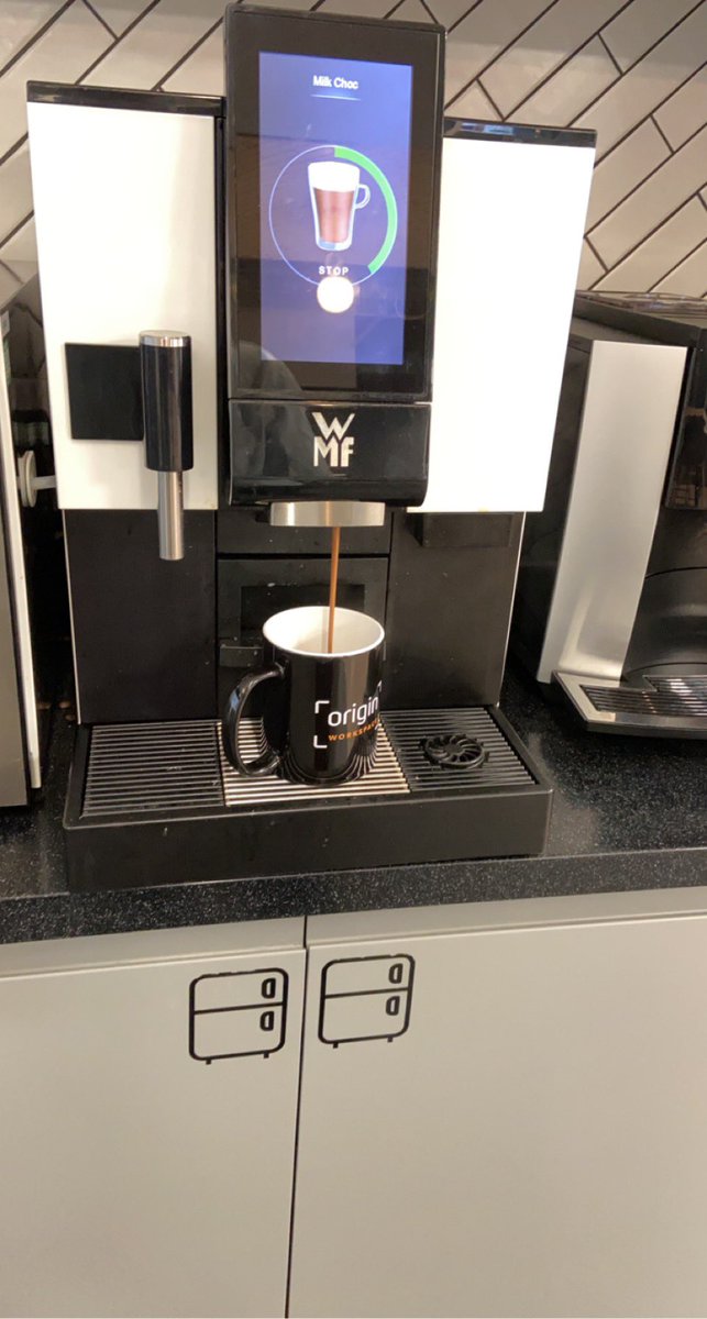 I need this coffee machine from work in my house.. Good coffee can be soo addictive