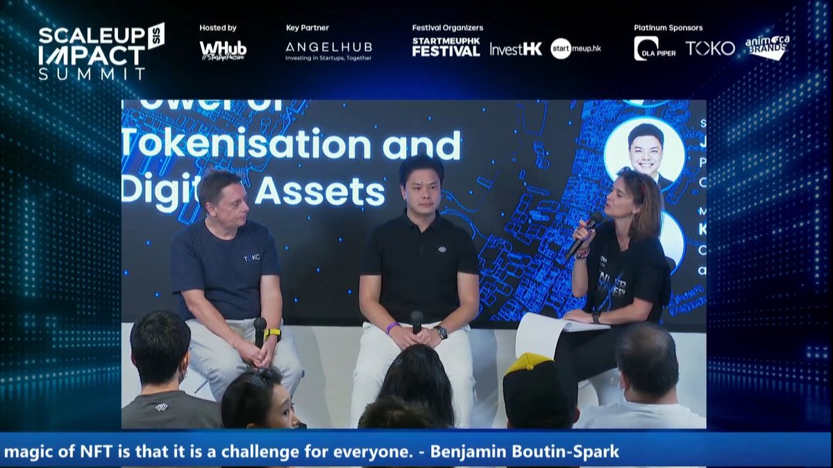 1/3 "I will mention Dubai...We're working very closely with #VARA, the new virtual asset regulator...A single regular that's going to regulate all virtual assets" 5:17:25 $hbar #Hedera
<a href="/DLThiel1/">Scott Thiel</a> at @TOKO_network &amp; <a href="/jtchui_abroad/">Jeffrey Tchui</a> at <a href="/BCW_llc/">BCW Group (We're Hiring, DM Us)</a> at #SIS22
youtu.be/W6ZmjnK9-ag