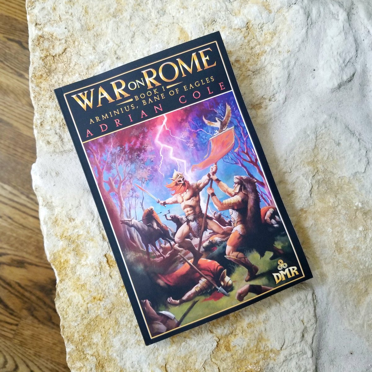 raven_quest1's tweet photo. Arminius, Bane of Eagles (War on Rome) by Adrian Cole and @dmrbooks
Well, that was fast! This will be first exposure to Cole's work outside of his memorable short stories in @cirsova magazine - who recently reviewed the book very favorably.
#AdrianCole #AlternateWorldHistory https://t.co/KpHRUqZ7s5