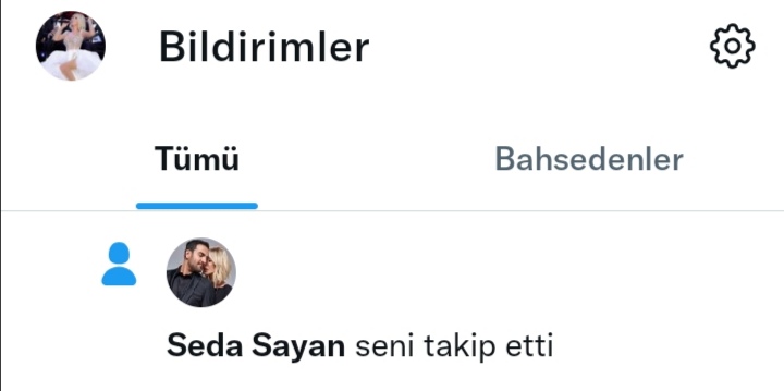 sedasayan_fann's tweet photo. Bu bildirimi görmek😲
Beni çok mutlu etti. İyi ki varsın sedoşum❤️ İyi ki bizim yanımızdasın. Senin yanımızda olduğunu hissediyoruz 😍 https://t.co/KVcU5MoHmU