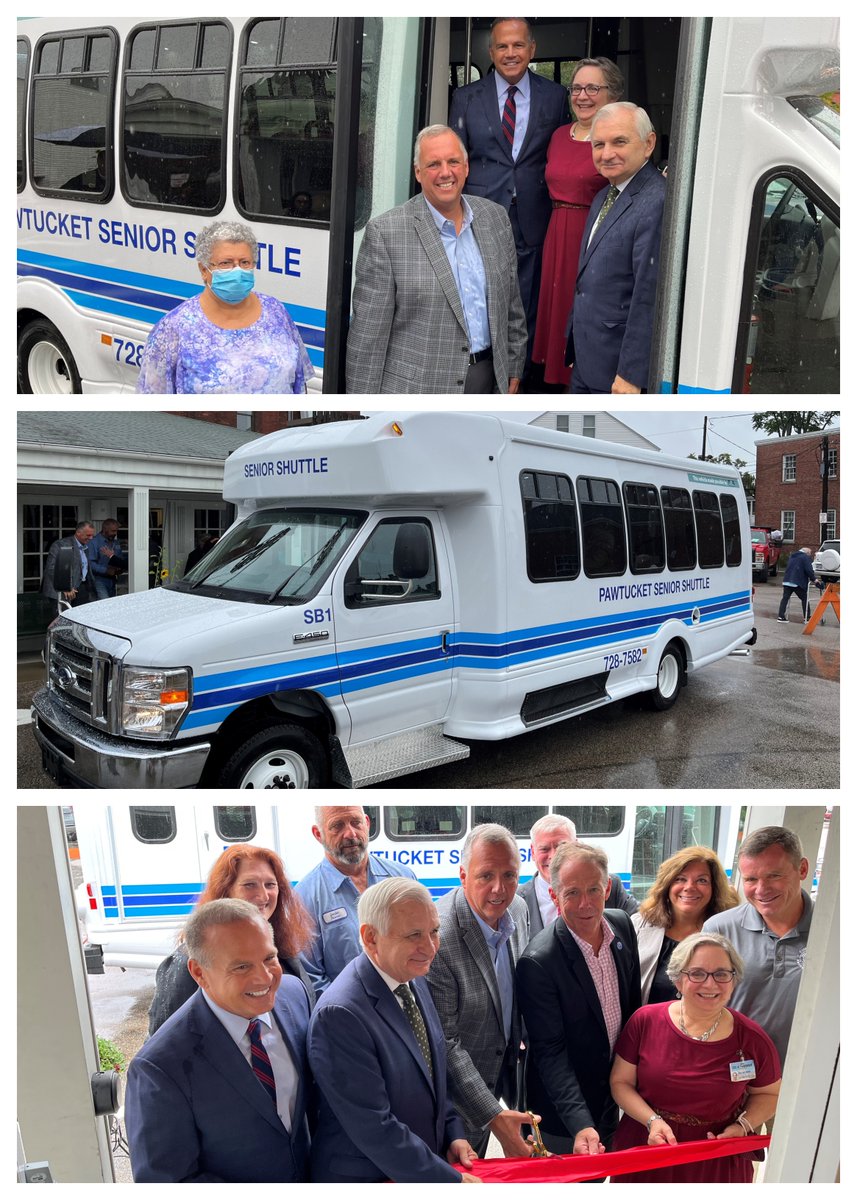 SenJackReed's tweet image. Pleased to deliver $327,000 in federal funding to help @RIPTA_RI roll out new community van for @CityofPawtucket &amp;amp; future vehicles for @CCAPORG @TownofWesterly #FosterRI &amp;amp; #CumberlandRI. These vans will help seniors access the services they need &amp;amp; live more independently.