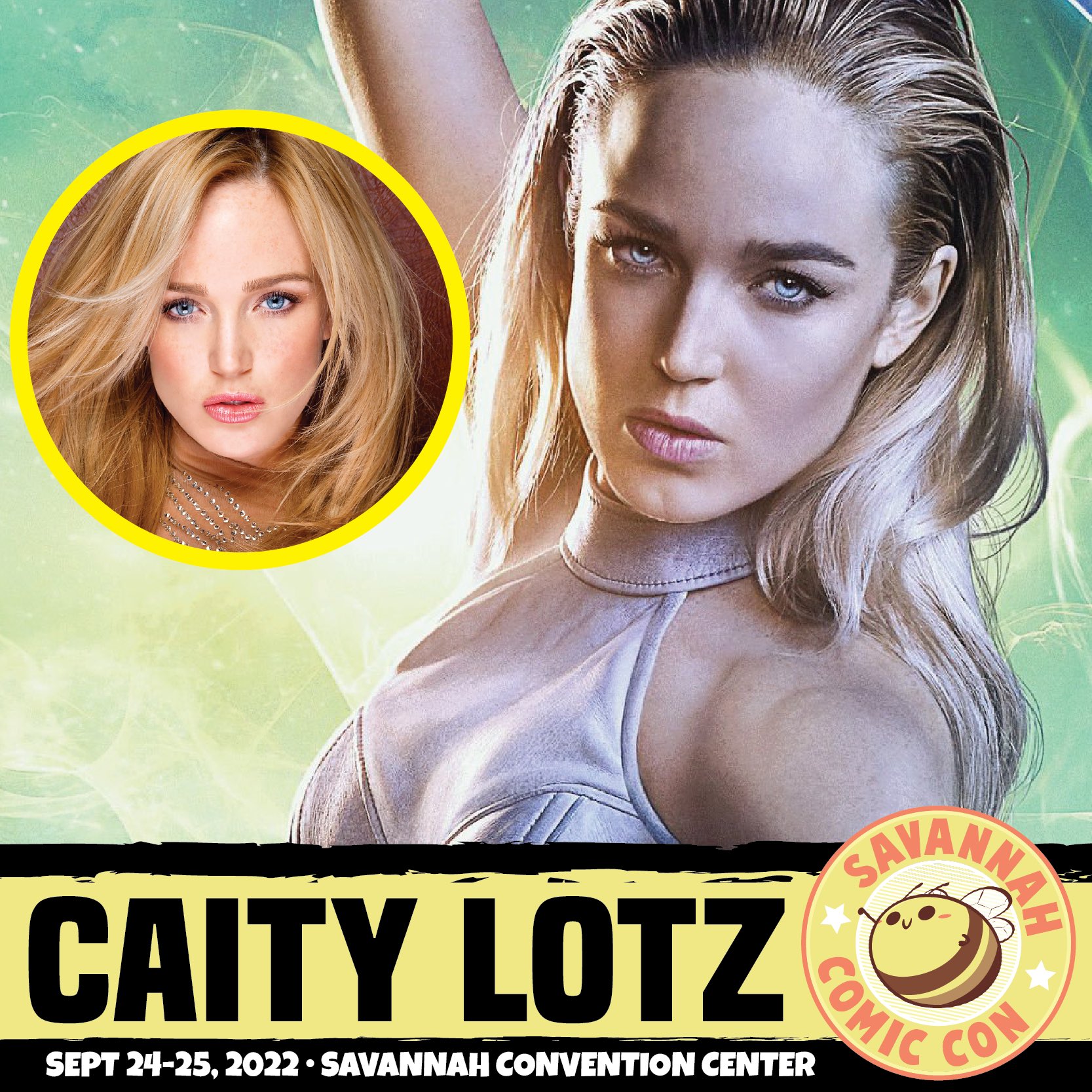 Caity Lotz on Twitter: "See you in Savannah! @SavannahComic somewhere I