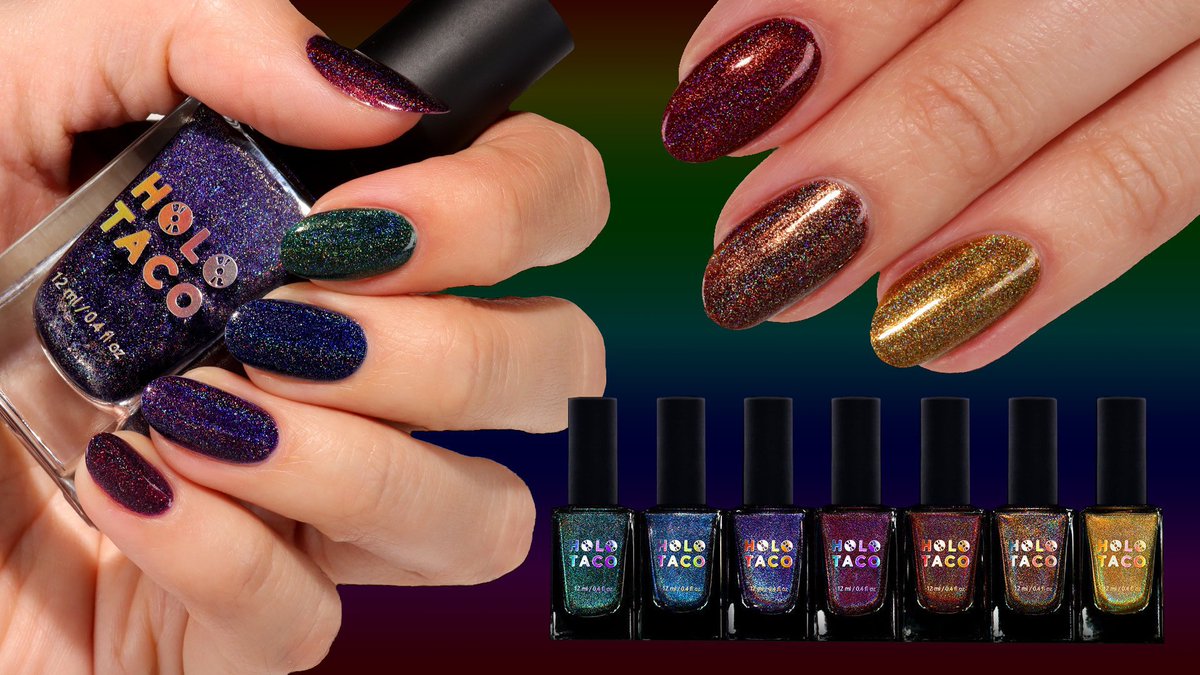New video! @HoloTaco Dark Rainbow Swatches and Review! Watch here: youtube.com/watch?v=teu0zB…
