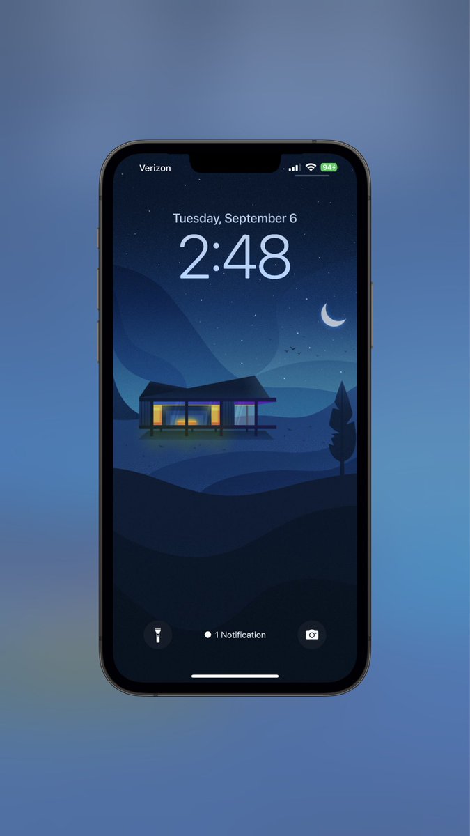 iamluisgaray's tweet image. Feeling mellow. 

#iOS16beta #iOS16Beta8 #Wallpapers