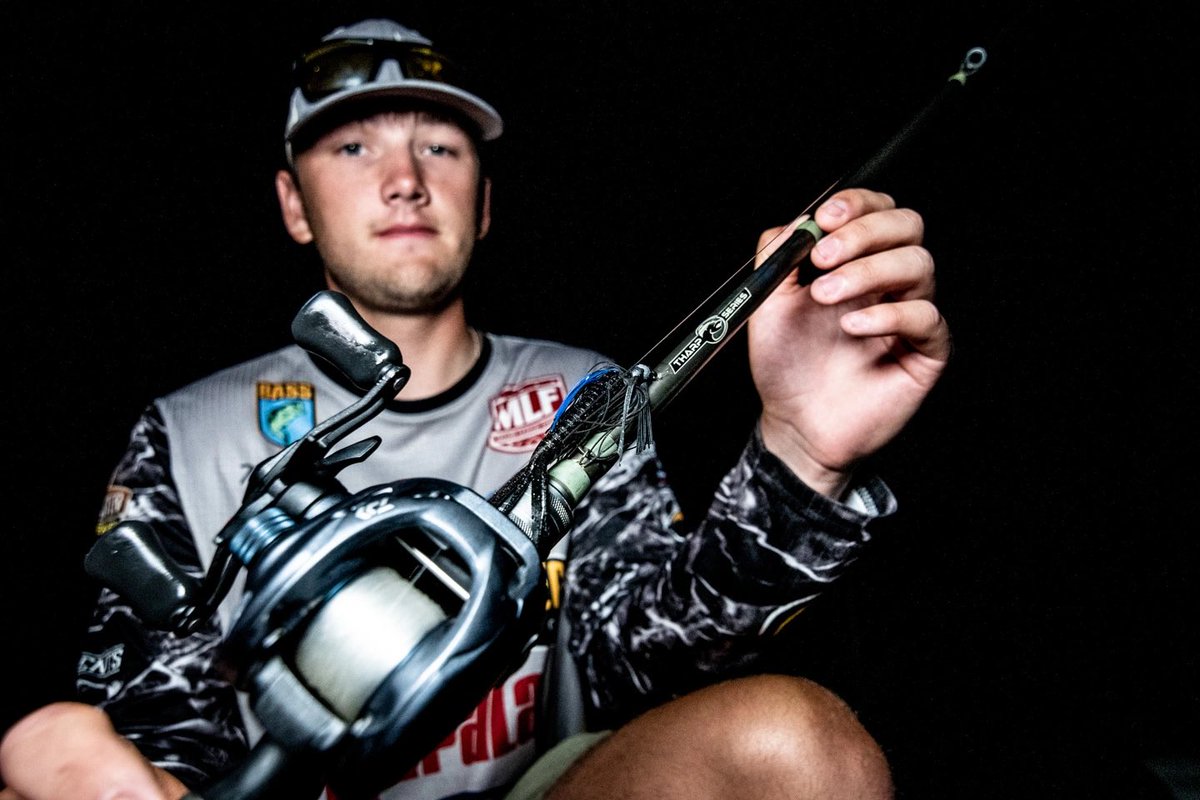 Matt Mosby, of Adrian College, leaned heavily on the Mini Flip in his Top 12 finish at the Bassmaster College National Championship 👊 #missilejigs #bassfishing #jigfishing #collegebassfishing