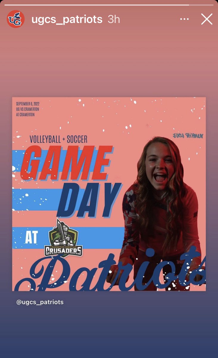 UGCS Patriots tweet media