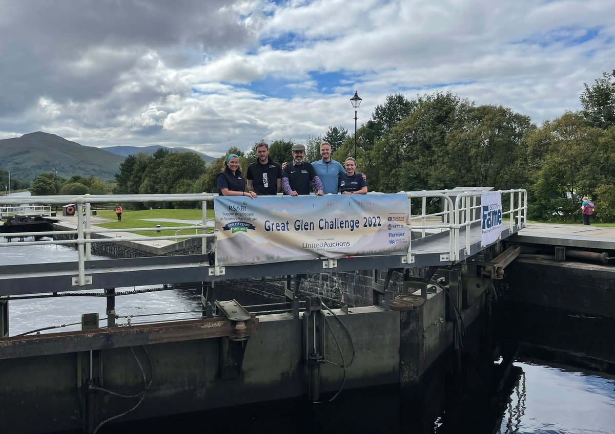 Gillespie Macandrew (@gmacandrew) on Twitter photo A huge congratulations to Team GM for successfully completing the mighty Great Glen Challenge 2022.
Congratulations to <a href="/RSABI/">RSABI - supporting people in Scottish agriculture</a> for organising a great event and to all participants for raising funds to people in Scottish agriculture. rsabi.org.uk/RSABI-Great-Gl…
#RSABI #GGC22 A huge congratulations to Team GM for successfully completing the mighty Great Glen Challenge 2022.
Congratulations to <a href="/RSABI/">RSABI - supporting people in Scottish agriculture</a> for organising a great event and to all participants for raising funds to people in Scottish agriculture. rsabi.org.uk/RSABI-Great-Gl…
#RSABI #GGC22