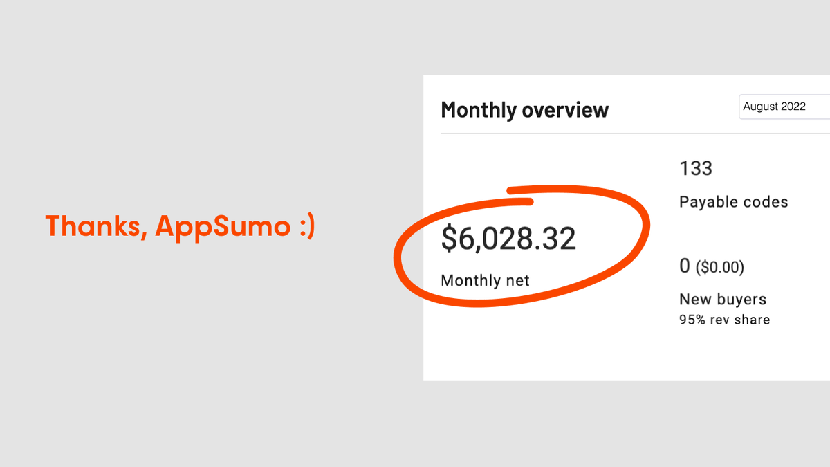 Thanks, <a href="/AppSumo/">AppSumo.com</a> —you’re pretty awesome!

#buildinpublic #logomaker
