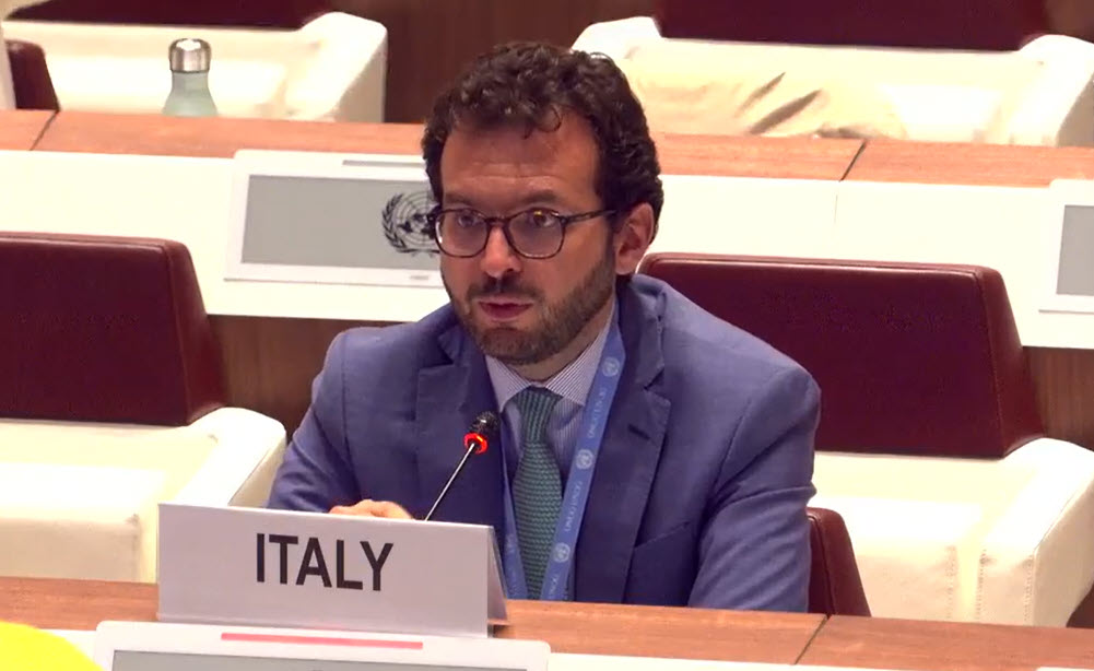 ISUCCM's tweet photo. #Italy reiterates its commitment to #CCM #universalization and is ready to support the Coordinators as part of the #InformalWorkingGroup on Universalization @ItalyUN_Geneva https://t.co/cJlOpvfo0h