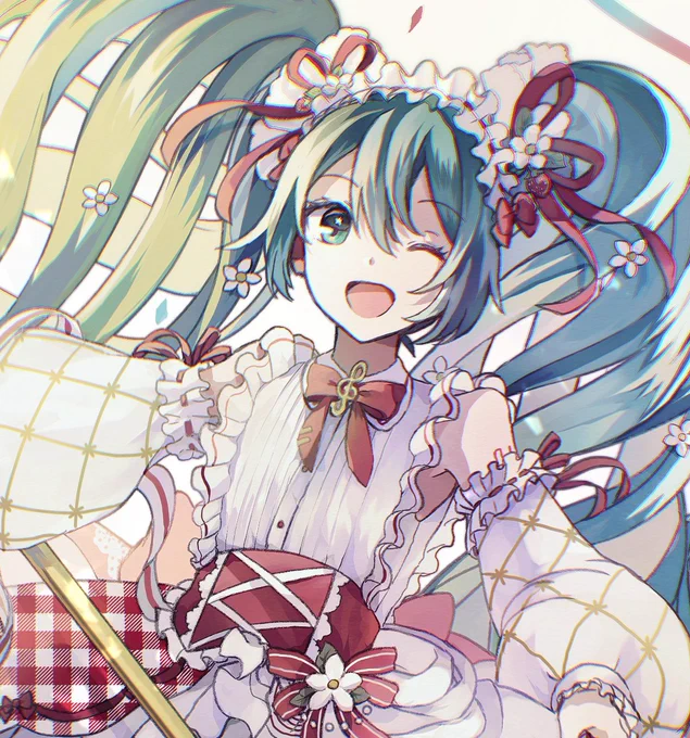 いちごミクさんのアップ版!おめでとう!#初音ミク誕生祭2022#初音ミク生誕祭2022 
