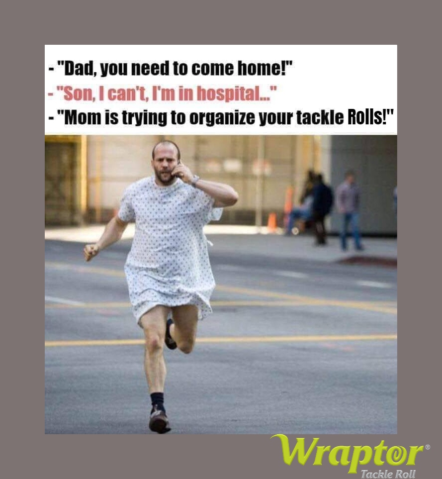 wraptortackle's tweet photo. We think everyone understands this one! Don't we all have our tackle organized just how we want it? #tackleorganization #fishinghumor #wraptortackleroll #fishingisife #fishingfunny https://t.co/5LuyaERg6i