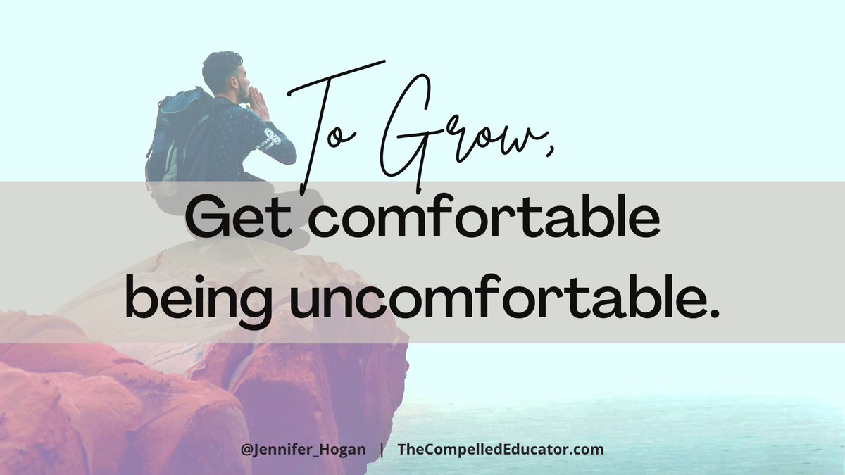 Jennifer_Hogan's tweet photo. We know that feeling when we're being stretched and learning something new. Time to get comfortable! 🔥
#CompelledED #JoyfulLeaders #LeadWithFaith #fitleaders https://t.co/3eYCHq8W7Y