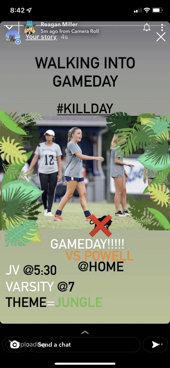 GAMEDAY!!!!! <a href="/home/">Geneia@home</a> Vs. Powell    JV@5   Varsity@7   🌴🏕🎋JUNGLE THEME🐻🐆🐸