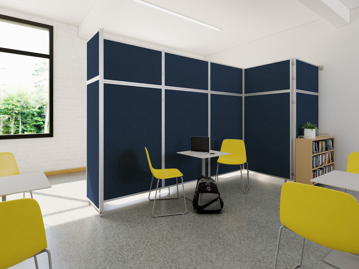 VersareProducts's tweet photo. Create separate spaces in large areas with our easy-to-install and affordable wall-mounted Operable Wall Folding Room Divider.
.
.
#modularfurniture #classroom #flexiblespace #versareiseverywhere https://t.co/rqM5EReNuA