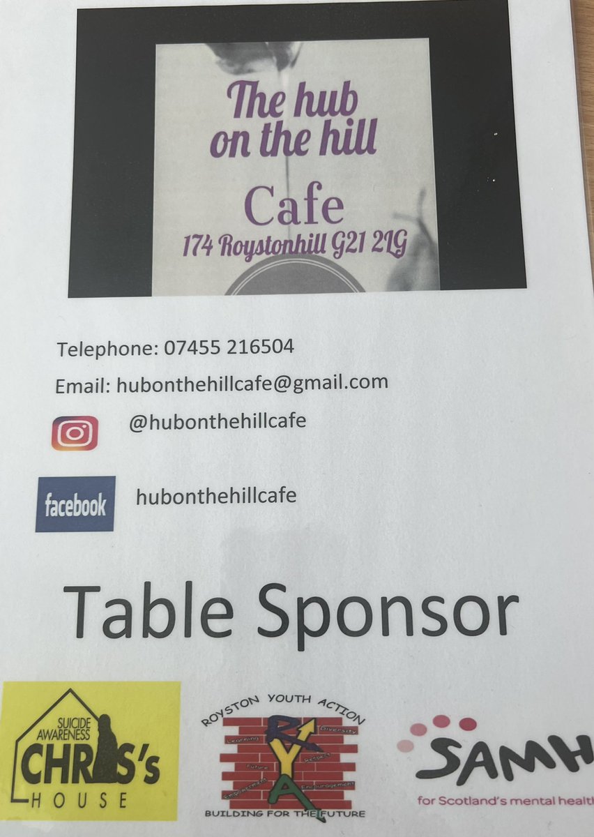 RoystonYouthAct's tweet photo. Thanks to all the businesses and organisations who sponsored tables too, we appreciate your continued support for the work we do ❤️ #CommunityFriends #CommunityPartners

@HubOnTheHillCa1 @PeriRooster @Mickkennedy1904 https://t.co/fxKF8VMtbX