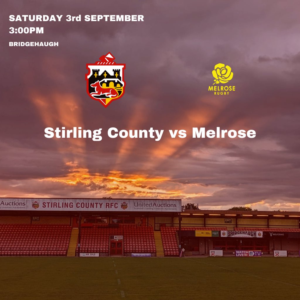 It’s happening… #stirlingcounty 🔴⚪️⚫️