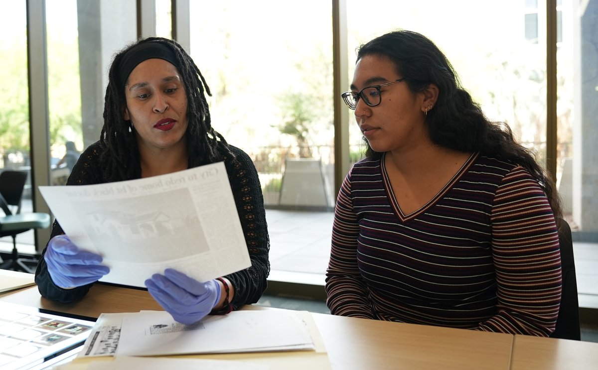 ASULibraries's tweet image. We’re excited to share that @ASULibraries received a grant from @USIMLS to nurture the next generation of BIPOC community archivists. 

lib.asu.edu/news/supportin… 

#IMLSGrant #ArchivesGlow #CommunityArchives

1/