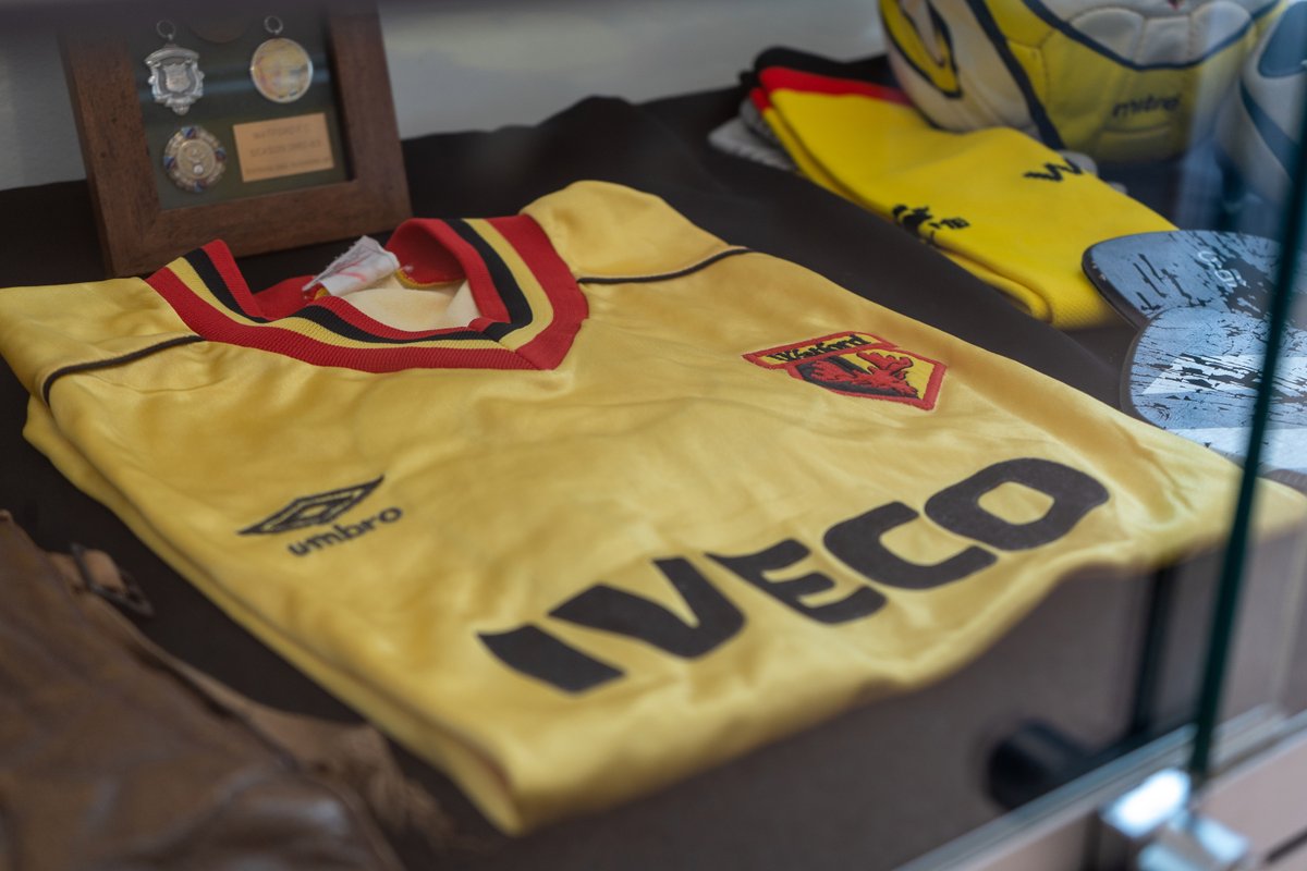 WatfordFC's tweet photo. 🏛 The free Vicarage Road Centenary exhibition at Watford Museum is open tonight until 7pm!

Head down before the match to experience 100 years of our stadium's history. 🤩

#WatfordFC | #Vic100 https://t.co/I3zu8NRw7K
