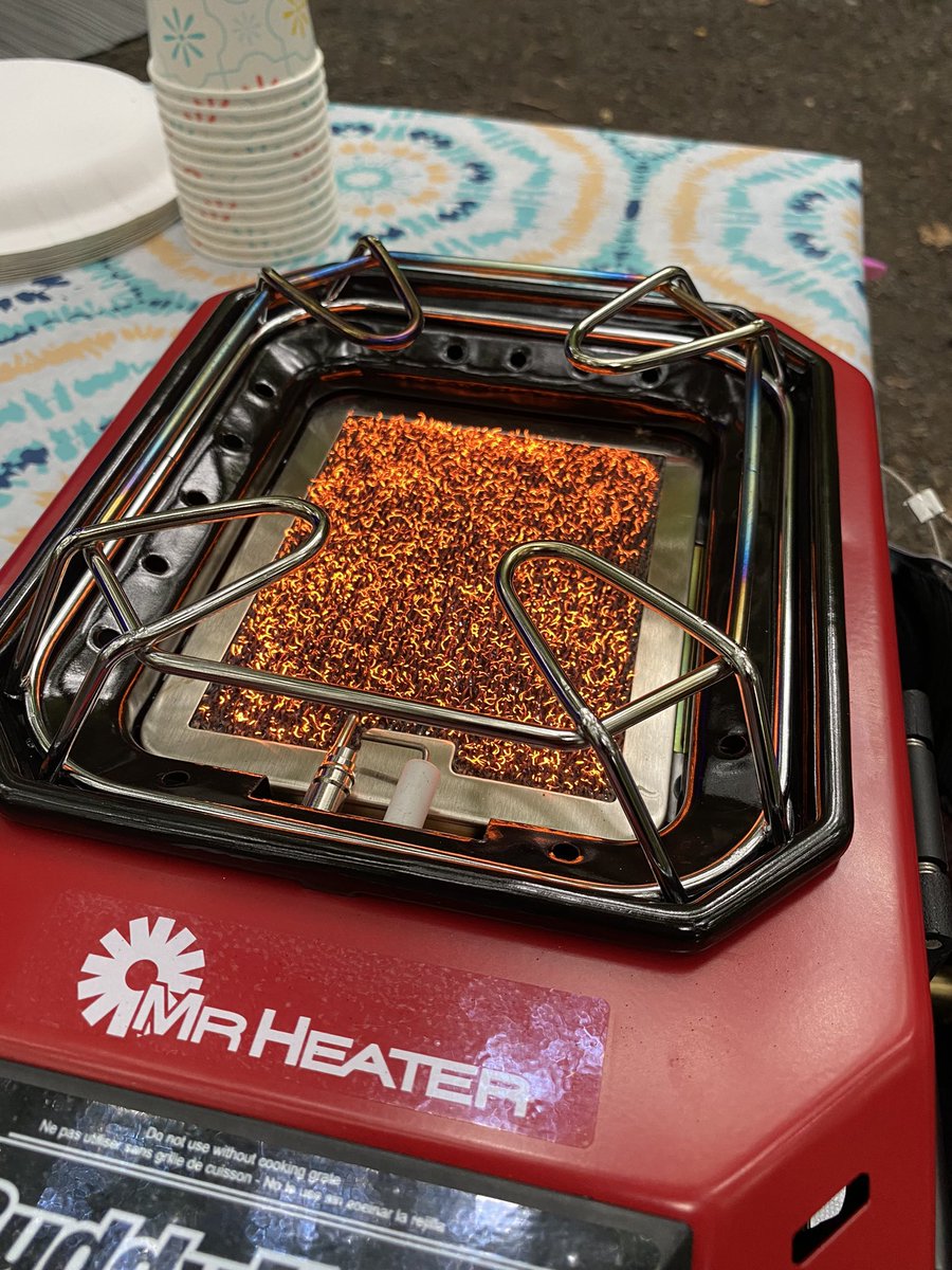 TheSPMess's tweet photo. The #BuddyFlexCooker is the perfect camping companion for breakfast time. It’s wick burning system ensures constant heat even under breezy conditions. #Camping #Hunting #Fishing #OutDoors #StayWarm #BeComfortable @MrHeater
https://t.co/QH0qBWJR8p https://t.co/O3LwGvI7lS
