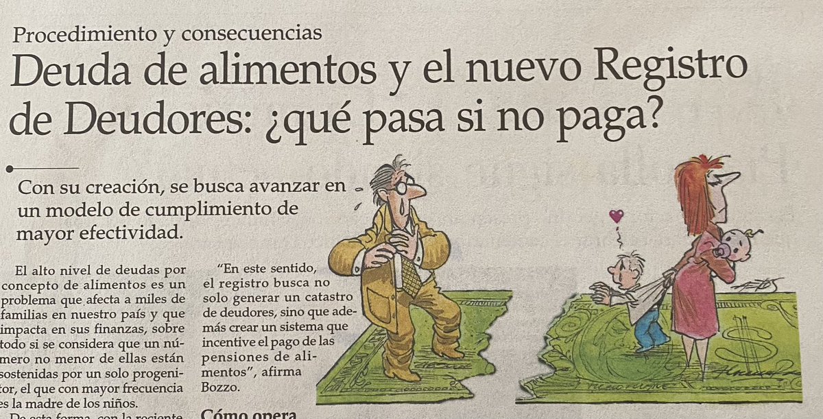 Los pobres “papitos corazón” según caricatura de El Mercurio hoy.
Cuánta misoginia y qué insulto para las mujeres y niños víctimas de estos sujetos.