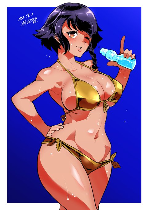 金ビキニ合同2022夏
再掲?微妙にアップグレードしとるんですよ 