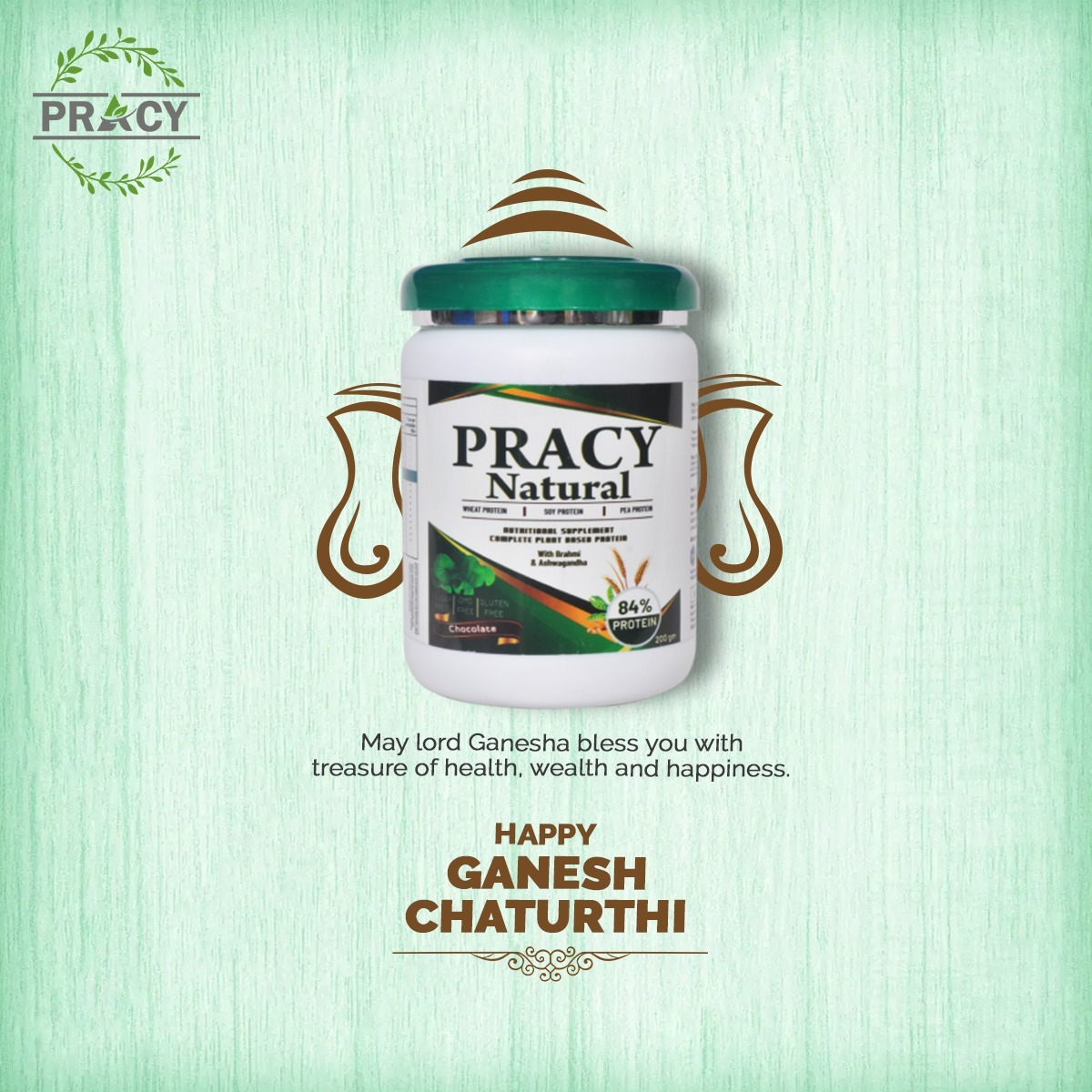 Pracy_Protein's tweet photo. Life as long as Lord Ganesha's trunk.Trouble as small as his mouse.Moments as sweet as modaks.Pracy Naturals wishes a blessed Happy Ganesh Chaturthi!
Ganpati Bappa Morya!
Happy Ganesh Chaturthi...!!!
*
*
*
#ganpati #bappa #morya #ganpatibappamorya #ganesha #ganpatibappa https://t.co/8udIgbufUE