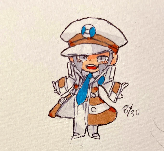 ⑤1日1イラスト3等身ッ 