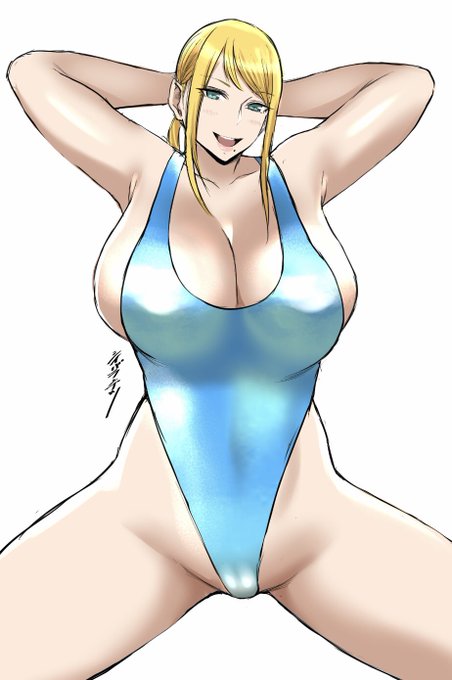 ぴっちりハイレグサムスさん 