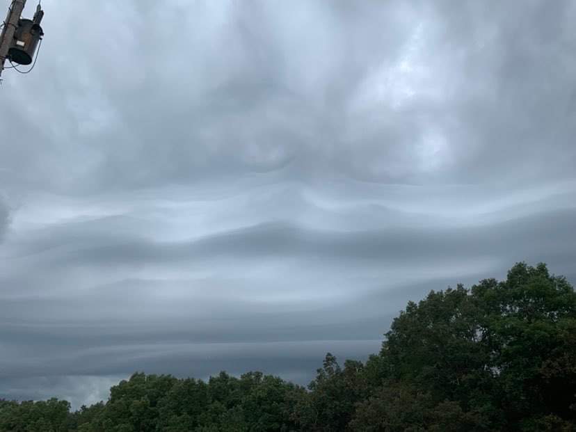 spann's tweet photo. More views of the rather ominous clouds across North Alabama this morning, in advance of a line of thunderstorms… The storms are well below severe limits. https://t.co/GeC73tH294