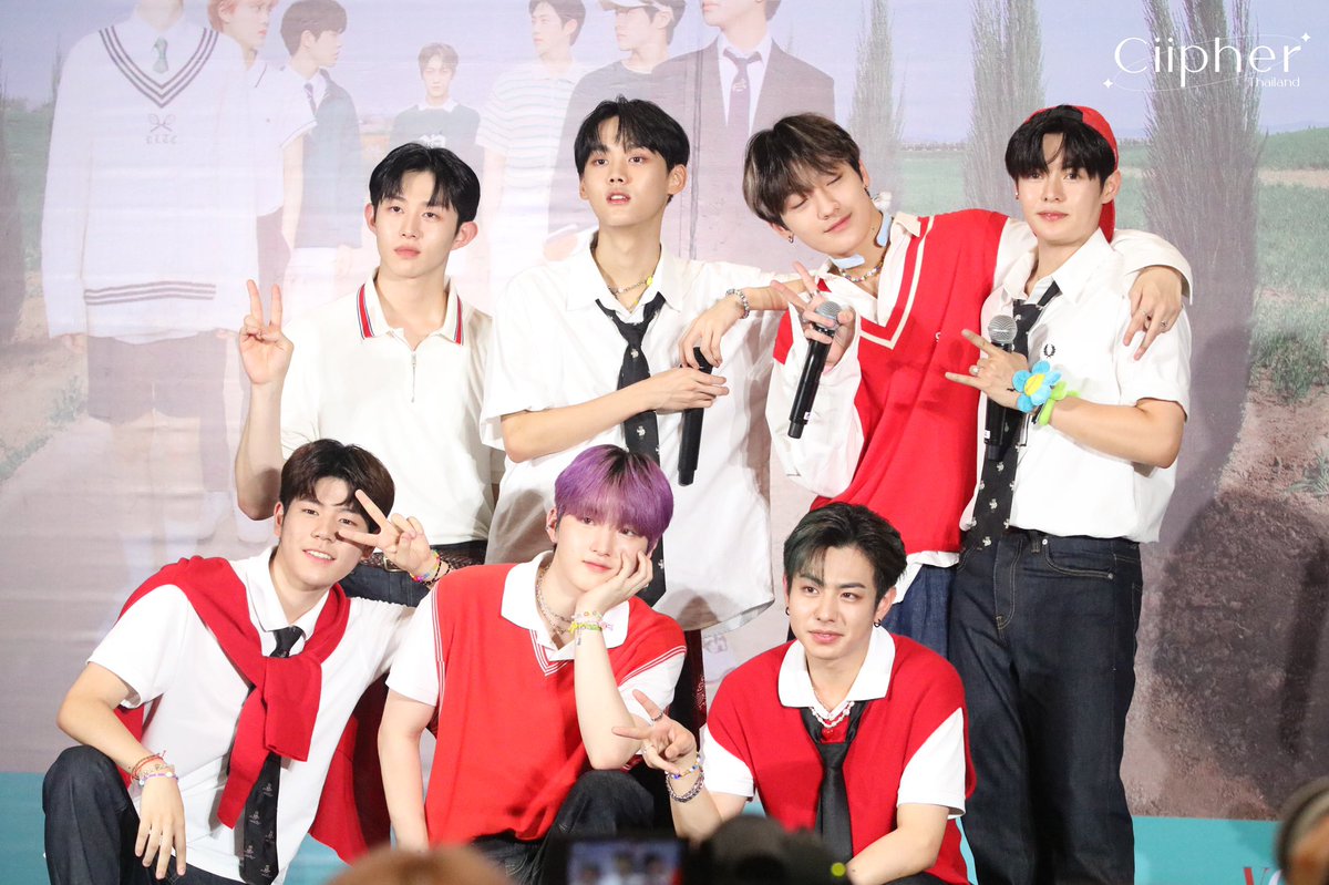 ciipherth's tweet photo. [220828] Ciipher Fan Sign In Bangkok

(1) 
#Ciipher #싸이퍼 #ไซเฟอร์
#Ciipher_FansignInBKK https://t.co/8kt0S9GxYA