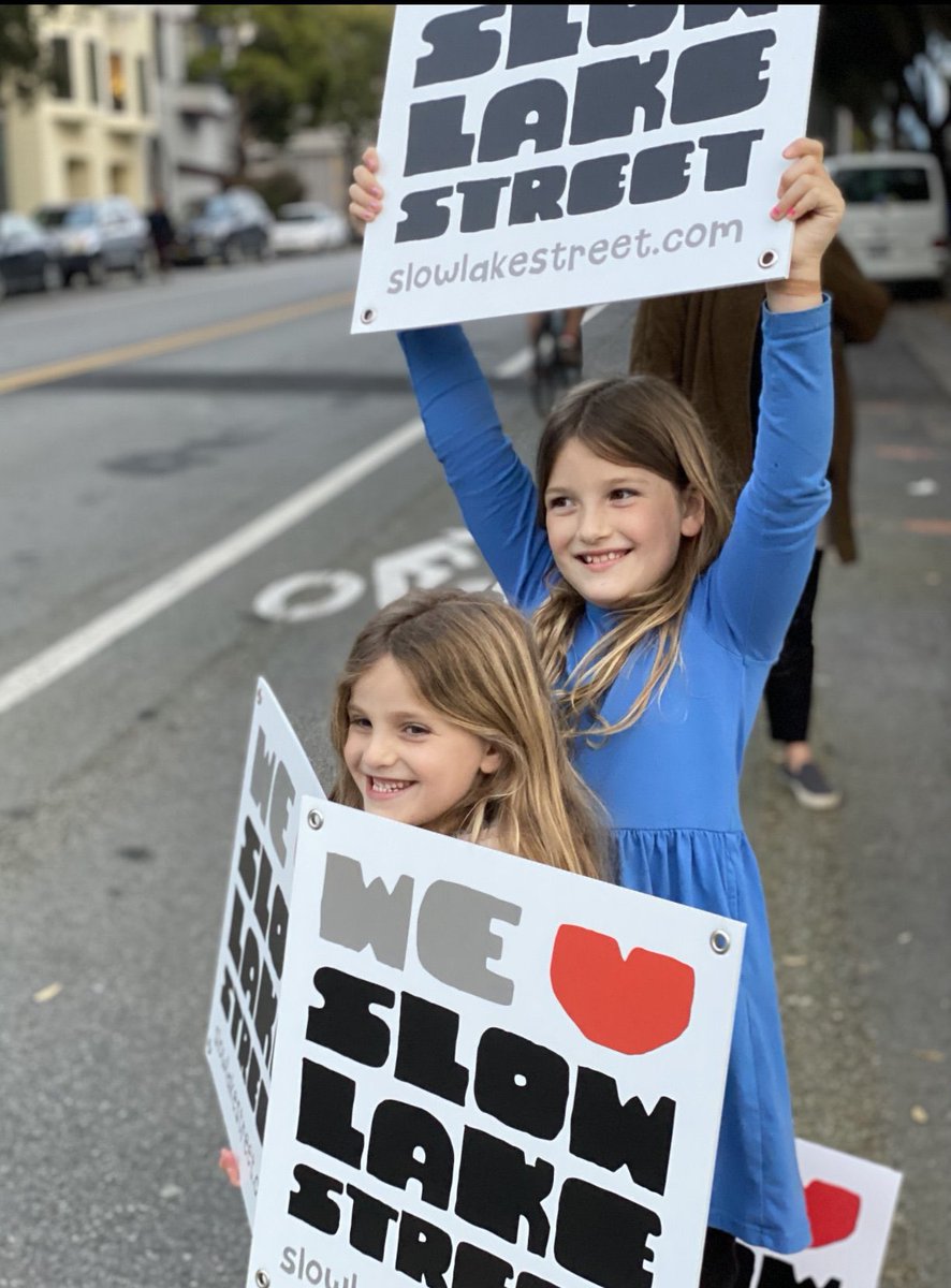 There has been only one, professionally vetted survey on Slow Lake Street. That 5,700-person poll found majority support for Slow Lake in *every category* measured:

👍  83.5% of Lake Street residents

👍  53.4% of Richmond District residents

👍  63.9% of other SF residents