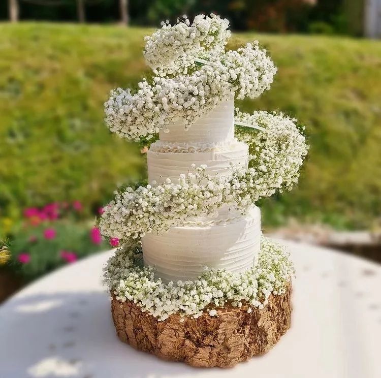 luxuryxweddings's tweet photo. We are here for the comeback of baby's breath 👏 This cake is an absolute stunner!
Cake: @thedotticakecompany
Florals: @bramblesky2014
Cake Stand: @woodyardthings
Repost: @bridalguide
#weddingcake #weddingcakes #todaysluxuryweddings #babysbreath #caketable #cakewedding… https://t.co/SqRUtm3JZr