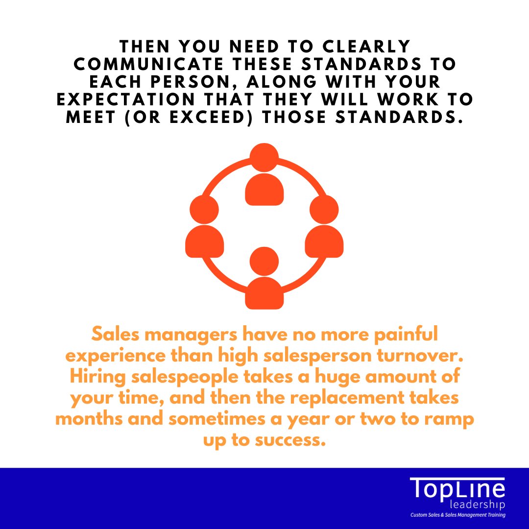 kevinfdavis's tweet image. Document and communicate high sales standards! These are standards that create a vivid picture of excellence for your salespeople to aspire to. 

Learn more by reading my new blog post: bit.ly/3BYMQNu

#sales #sales101 #salesblog #salestraining #salespeople