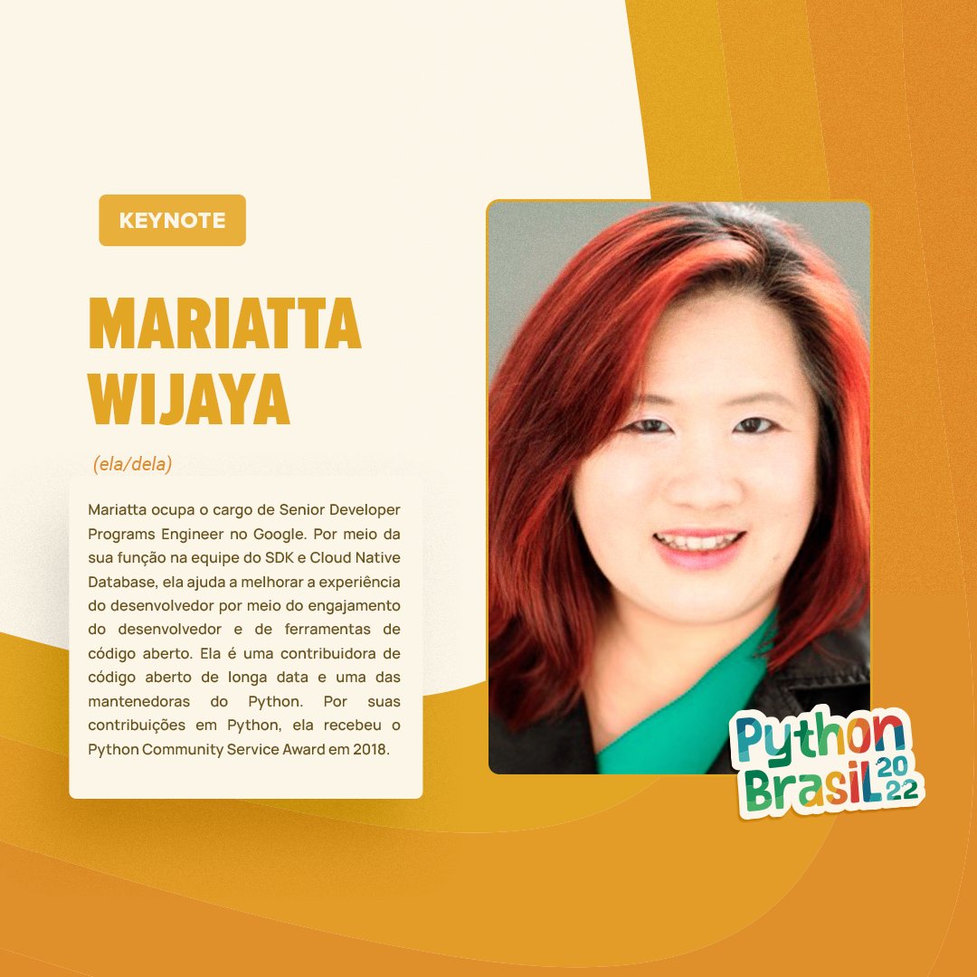 Python Brasil tweet media