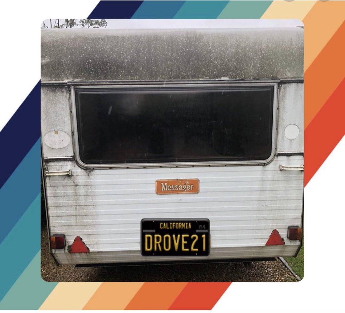 Being parked next to a busy road for the last 6 years has certainly taken its toll on the paint work. #newpaintjobcomingsoon #70sstyle #bohocaravan #bohodecor #bohemianlikeyou #upcycledfurniture #upcycling #1970scaravan #frenchcaravan #caravanrenovation #retrovibes