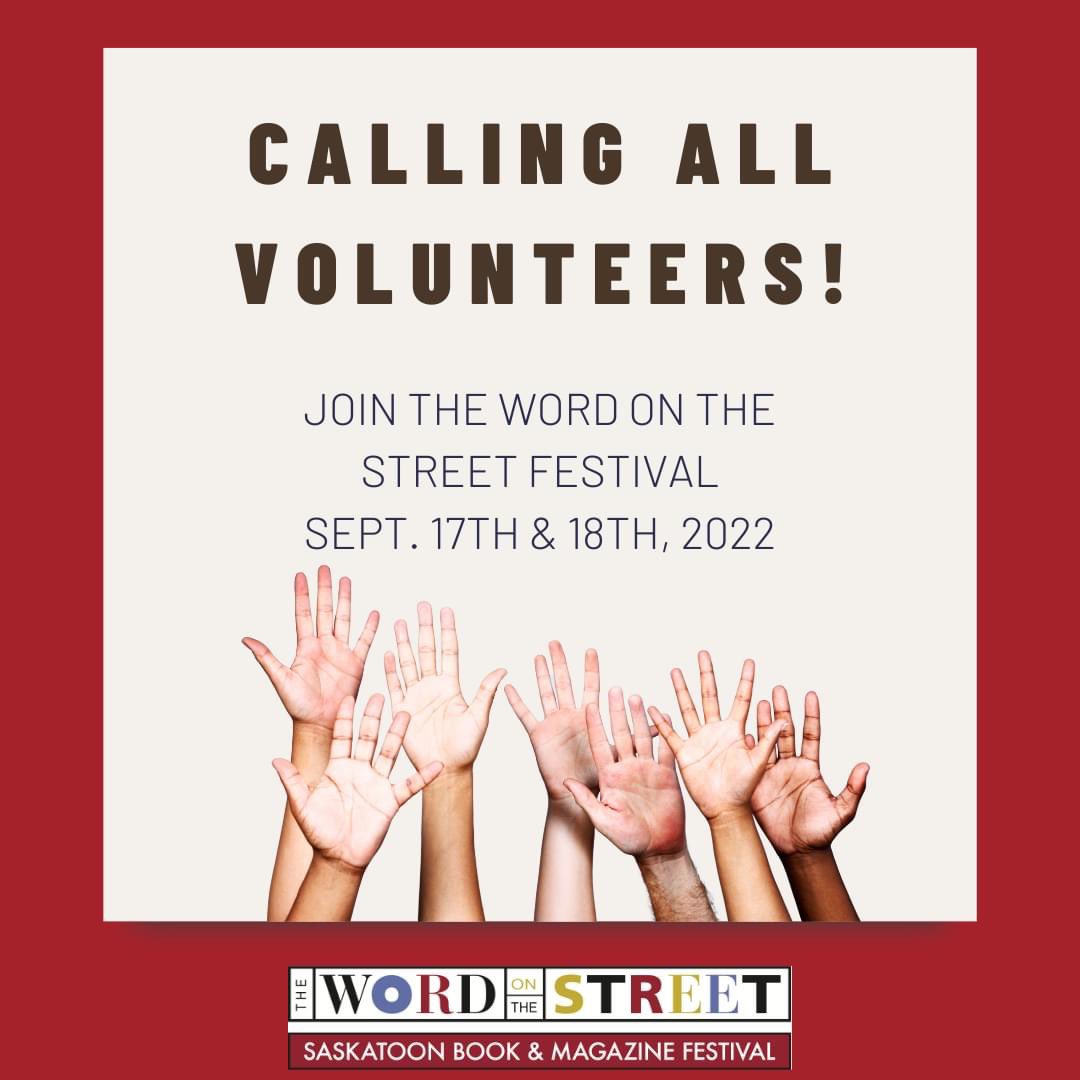 We're looking for volunteers!

We need volunteers for:
Hospitality
Venue and Audience Care
Author Attendants
Logistics 
Literacy Lane Children's Activities (these volunteers will need police record check)

Interested? Email us at volunteerwotsyxe@gmail.com
#wotsyxe #wotsyxe2022