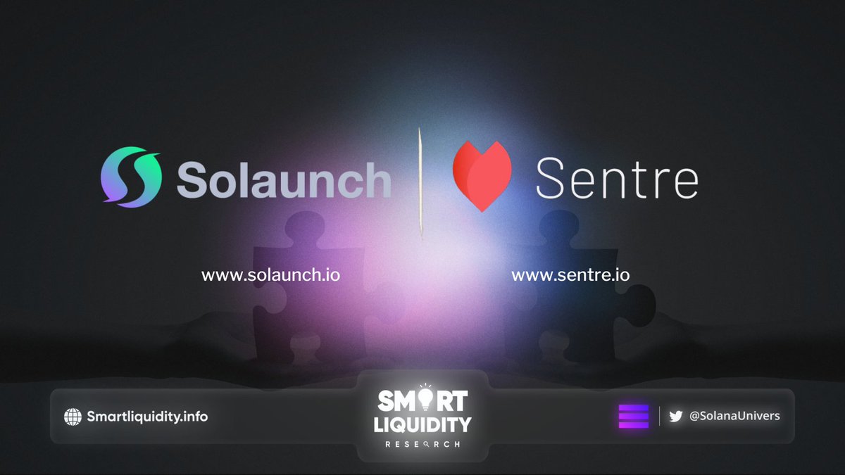 SolanaUnivers's tweet photo. 💠@Solaunch_io is thrilled to announce its partnership with @SentreProtocol
💠#Sentre, the All-in-One #Solana Open Platform with DApps Store and Universal Protocol for Liquidity.
🔽INFO
https://t.co/ODG7jsau1W https://t.co/1pkGjKvqPq