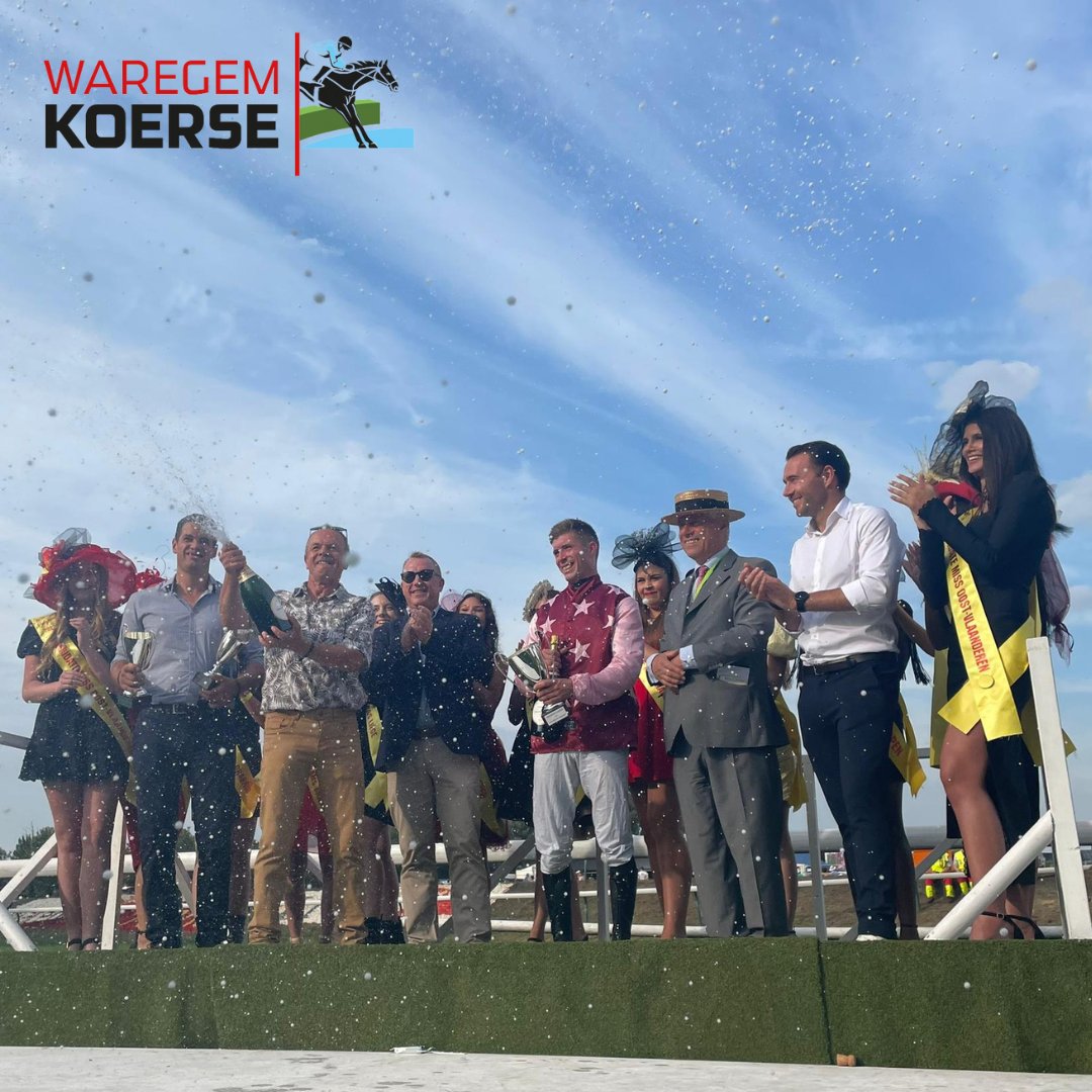 waregem_koerse's tweet photo. De prijs Rallye Waregem gaat dit jaar naar Gard Feel met op de rug A. Renard van eigenaar J.-Y. Hodé. 😁🥳 Schitterende overwinning! 👏

#waregemkoerse2022 #waregemkoerse175jaar #WK175 #waregem #hippodroom #paardensport #paardenrennen #waregemkoerse @Itho Daalderop Belgium https://t.co/YHd6aivw7o