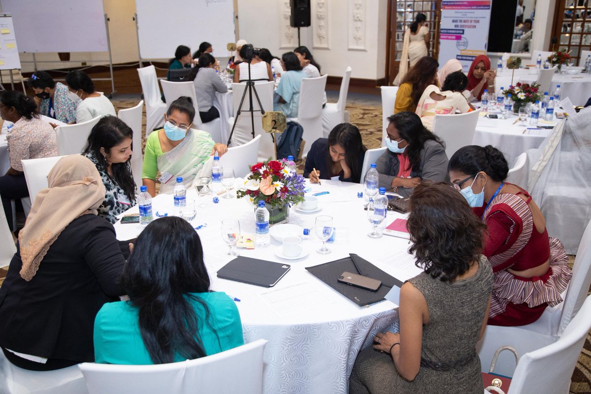 WEConnection's tweet photo. #ThisTimeLastWeek WEConnect International hosted an all-day conference in #SriLanka with over 100 attendees--including 77 inspiring women-owned businesses and 24 committed corporations--to explore potential business connections. #Networking #WomenOwned #WEConnectEffect https://t.co/elXJrGPmHq