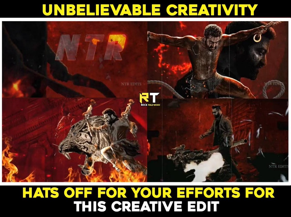 TeamRockTwood's tweet image. No words to say hatsoff bro @Movies_Ntr 🔥🔥❤❤ @tarak9999 🐯🐯 JAI NTR ✊✊