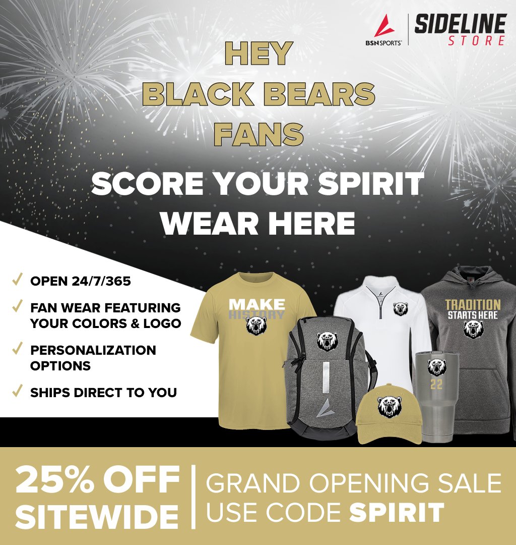 AthleticRv's tweet photo. Head's up! NEW 24/7 River View High School Sideline Store is officially up and running. To celebrate, we're offering fans an epic, month-long promotion--25% OFF sitewide when you use code SPIRIT. 
https://t.co/EBnylNDr4C https://t.co/gwPeb4xfFL