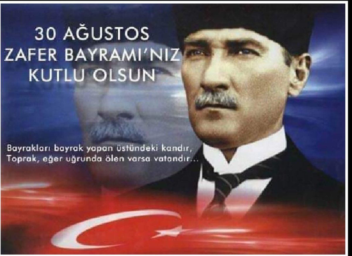 AlaplSen's tweet photo. 30 AĞUSTOS ZAFERİ GURUR KAYNAĞIMIZDIR 

🇹🇷Ne Mutlu Türk'üm Diyene 🇹🇷 https://t.co/tShV19OkZN