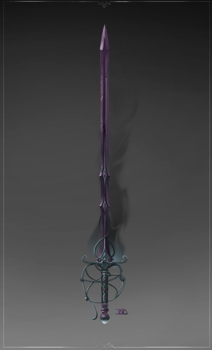 Inocyde's tweet photo. A little 45 minute lunchbreak doodle, "The Shadow Piercer" 
Concept by @naetheriongm  and her community on her channel of dnd

#fantasyart #DnD #dnd5e https://t.co/FEnb4thech