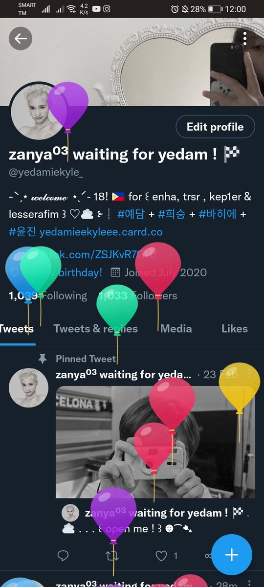 yedamiekyle_'s tweet photo. #yedamiekyle_giveaways
JIKJIN AND ILY 100M VIEWS AND  MY BIRTHDAY GIVEAWAY ! 🤍

₱300 gcash
⤷ 3 winners (100ea)
⤷ rt, like, mbf (optional)
⤷ drop tags for ily and jikjin

winner will be drawn at 10pm tom. will redraw if winner is unable to claim their prize within 5 mins💎 https://t.co/ZRtO0u1Sch