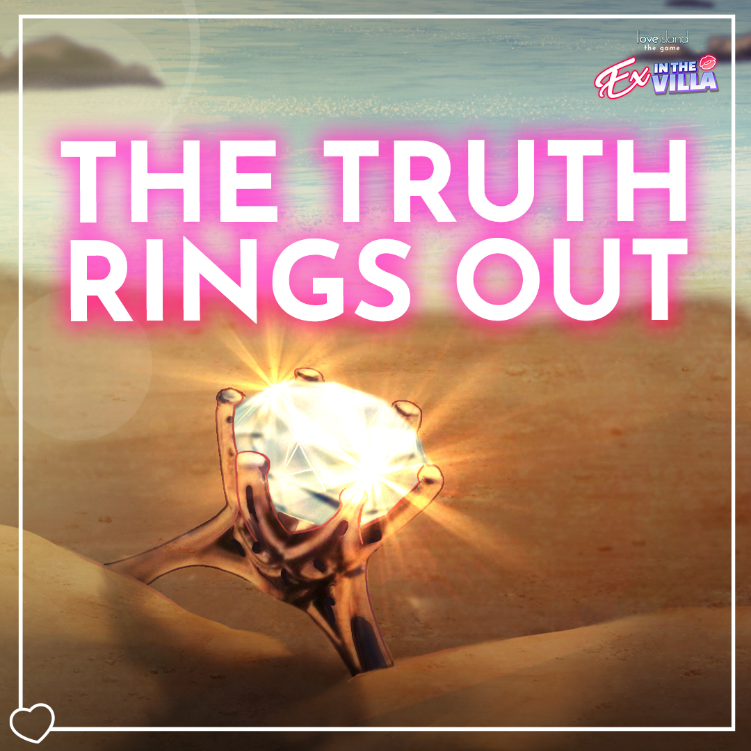 FuseboxGames's tweet photo. 💍✨🤫
Play Volume 5 of Ex In The Villa tomorrow!
#JustRingThings #EITV #LoveIslandTheGame https://t.co/EOeMgPuJ9G
